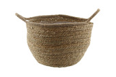 Mand zeegras naturel 39x29H31 cm