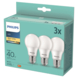 Philips LED 3pack E27 frosted 40W non-dim