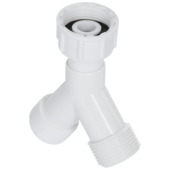 Sanivesk Draad Y-Stuk Kunststof voor Vaat- + Wasmachine