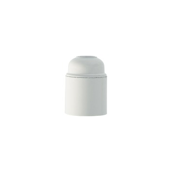 Plieger lampfitting E27 glad wit