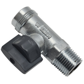 Sanivesk Gaskraan Recht M24x1/2"M Chroom