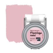 Karwei Kleurtester muurverf mat flamingo roze 55 ml