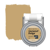 Karwei Kleurtester muurverf mat caramel beige 55 ml