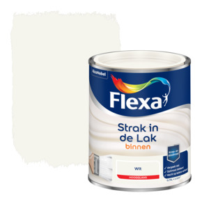 Flexa Strak in de Lak binnenlak hoogglans wit 750 ml