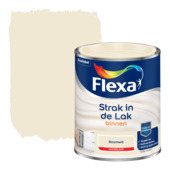 Flexa Strak in de Lak binnenlak hoogglans roomwit 750 ml