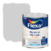 Flexa Strak in de Lak binnenlak zijdeglans lichtgrijs 750 ml