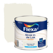 Flexa Strak in de Lak binnenlak zijdeglans RAL 9010 gebroken wit 2,5 liter