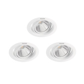 Philips inbouwspot Poweron recessed white set van 3