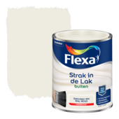 Flexa Strak in de Lak hoogglans gebroken wit 750 ml