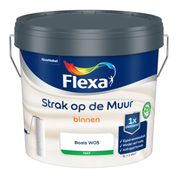 Flexa Strak Op De Muur Mat 5 Liter Kopen Flexa Strak Op De Muur Karwei