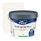 Flexa Strak op de Muur muurverf mat RAL 9010 10 liter