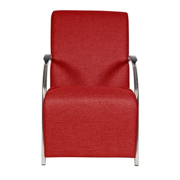 van nu af aan mannelijk Superioriteit WOOOD fauteuil Halifax gestoffeerd rood kopen? | Karwei