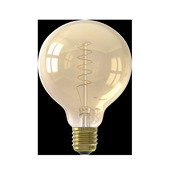 Calex LED lamp filament 3,8W E27 goud dimbaar