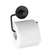 Milazzo toiletrolhouder mat zwart staal
