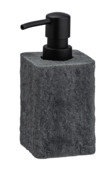 Villata zeepdispenser polyresin grijs