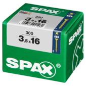 Spax schroef pozi yellox 3,5x16 mm 300 stuks