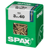 Spax schroef pozi yellox 3,5x40 mm 150 stuks