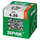 Spax schroef T-Star Plus geel 4x35 mm 500 stuks