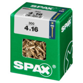 Spax schroef pozi yellox 4x16 mm 300 stuks