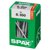 Spax schroef T-Star Plus geel 5x100 mm 30 stuks