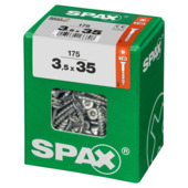 Spax schroef T-Star Plus geel 3,5x35 mm 175 stuks