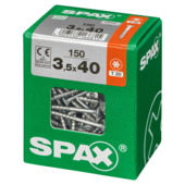 Spax schroef T-Star Plus geel 3,5x40 mm 150 stuks