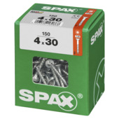 Spax schroef T-Star Plus geel 4x30 mm 150 stuks