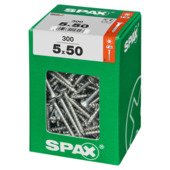 Spax schroef T-Star Plus geel 5x50 mm 300 stuks