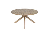 Tuintafel Lex light teak acacia hout ø 140 cm