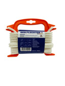 BIROLEN LIJN 8MM 8ST GEVL.POLY WIT 5MTR