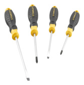 Stanley schroevendraaierset Cushiongrip 4 delig