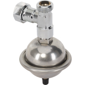 Sanivesk Waterslagdemper + T-Stuk 1/2"Fx3/4"Fx1/2"M
