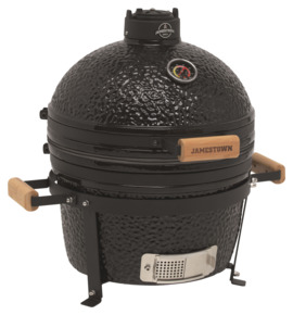 Jamestown Marwin kamado keramiek zwart (S) ø 32,5 cm