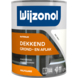 Wijzonol lak halfglans crèmewit (RAL 9001) dekkend 750 ml