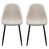 WOOOD eetkamerstoel Marije naturel set van 2