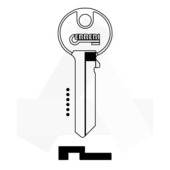 Sleutel 7501000738 profiel normaal enkel