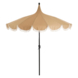 Parasol Beige H235xD200 cm