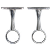 Intensions montagesteun 19mm chroom 2 stuks