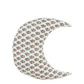 Sierkussen Maan - L45 x B45 x H10 cm - Geel