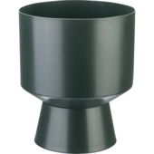Plantenhouder metaal groen 24 cm