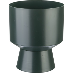 Plantenhouder metaal groen 24 cm
