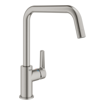 Grohe keukenkraan Start U-uitloop QuickFix supersteel (RVS look) kopen? keukenkranen |