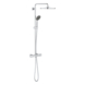 Grohe regendoucheset Quickfix Vitalio Joy 260 met handdouche en thermostaatkraan 3 standen chroom