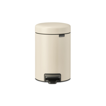 Brabantia NewIcon Prullenbak - 3 l - Soft Beige | Karwei