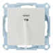 Schneider Merten System-M Trekschakelaar Actief Wit