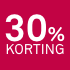 30 procent korting red