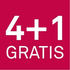 4+1 gratis