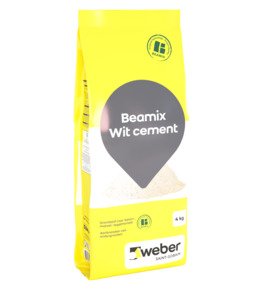 Weber cement wit 4 kg