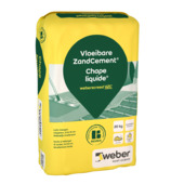 Weber vloeibare zandcement 20 kg