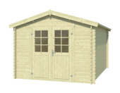 Tuinhuis Noor vurenhout onbehandeld 275 x 380 cm